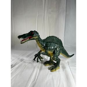 Maidenhead Spinosaurus Dinosaur Vintage Toys R Us WORKS Light Sound RARE 9-Inch
